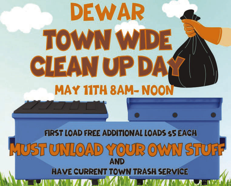 Dewar Town Wide Clean Up Nears